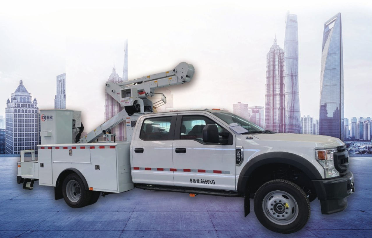 F550無(wú)支腿高空帶電作業(yè)車